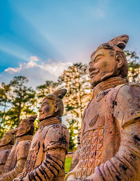 Terracotta Warriors at Troy University (AL)