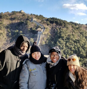 AASCU students at the Great Wall